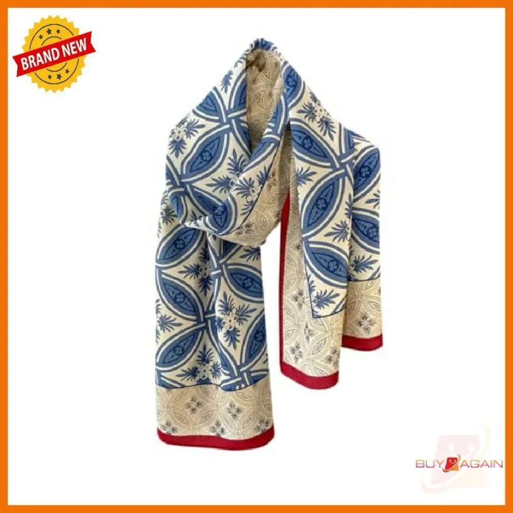 Luxury Mulberry Silk Scarf Long Lightweight Travel Wraps Anti-Wrinkle